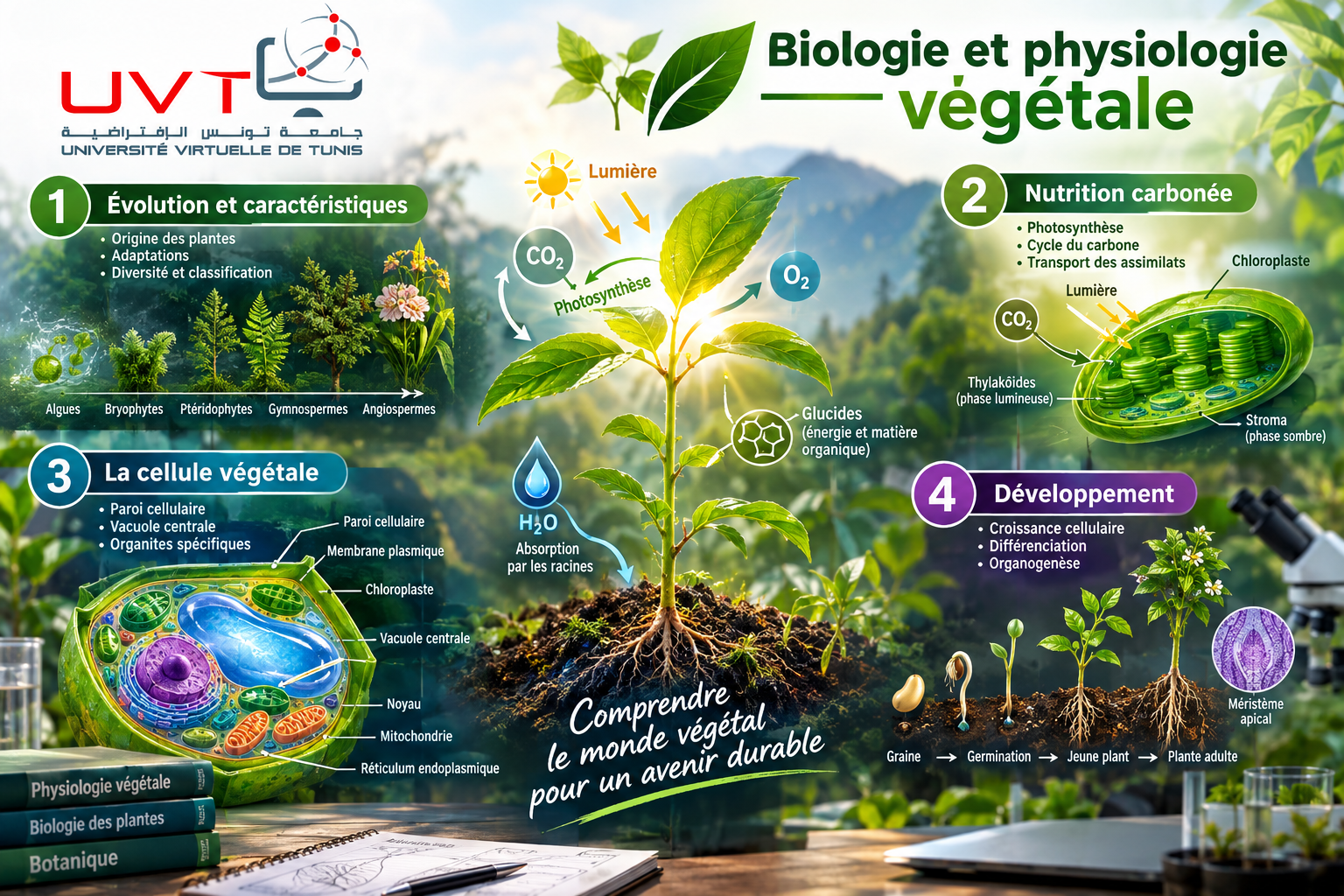 Biologie et physiologie végétale (Université en ligne)