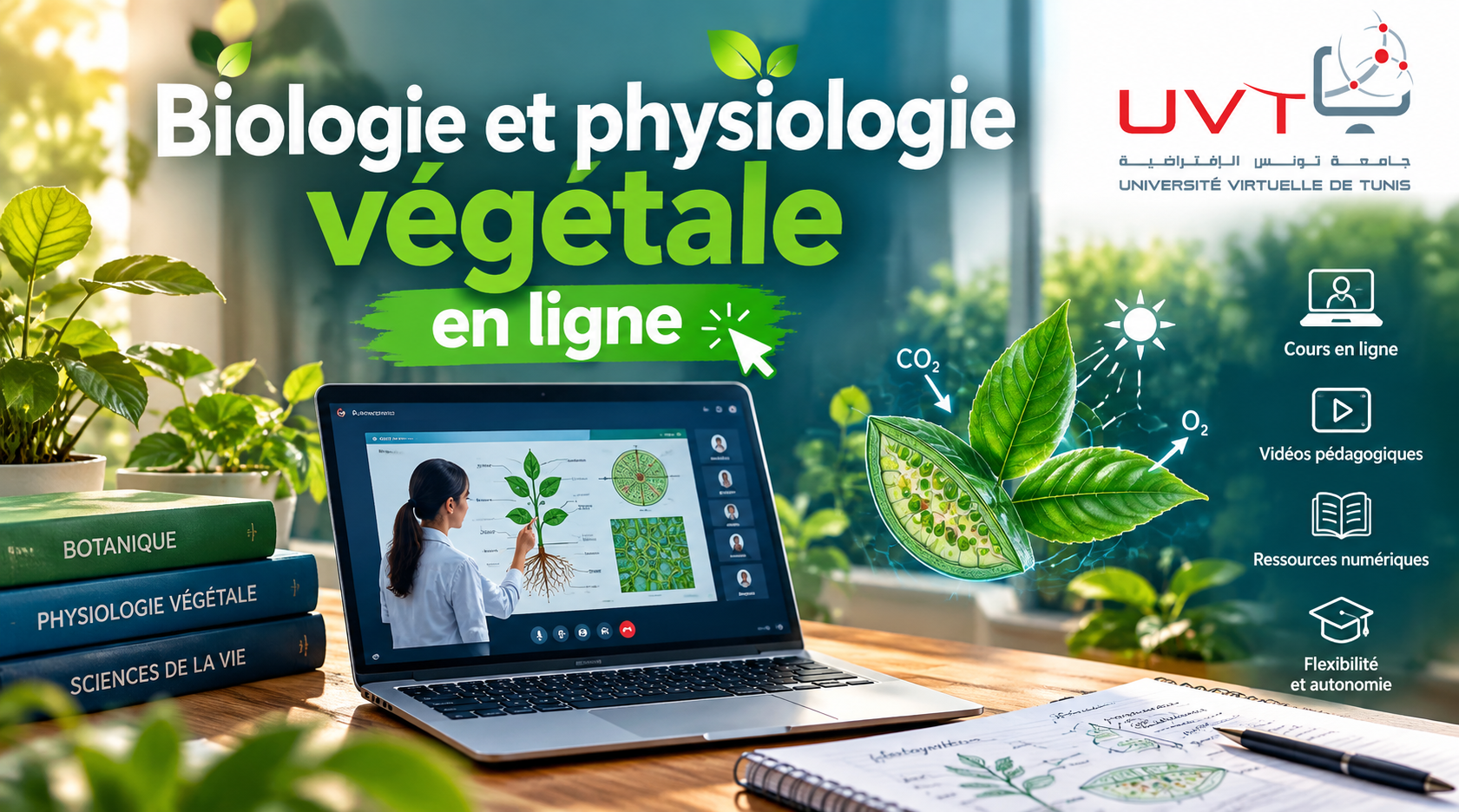 Biologie et physiologie végétale (Université en ligne)