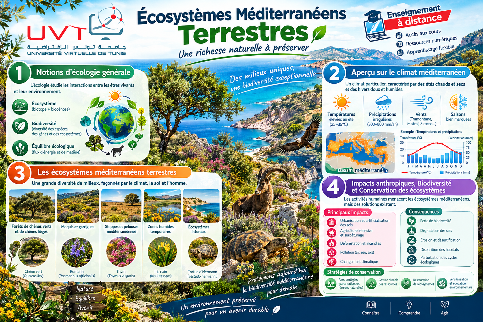 Ecosystèmes méditerranéens terrestres