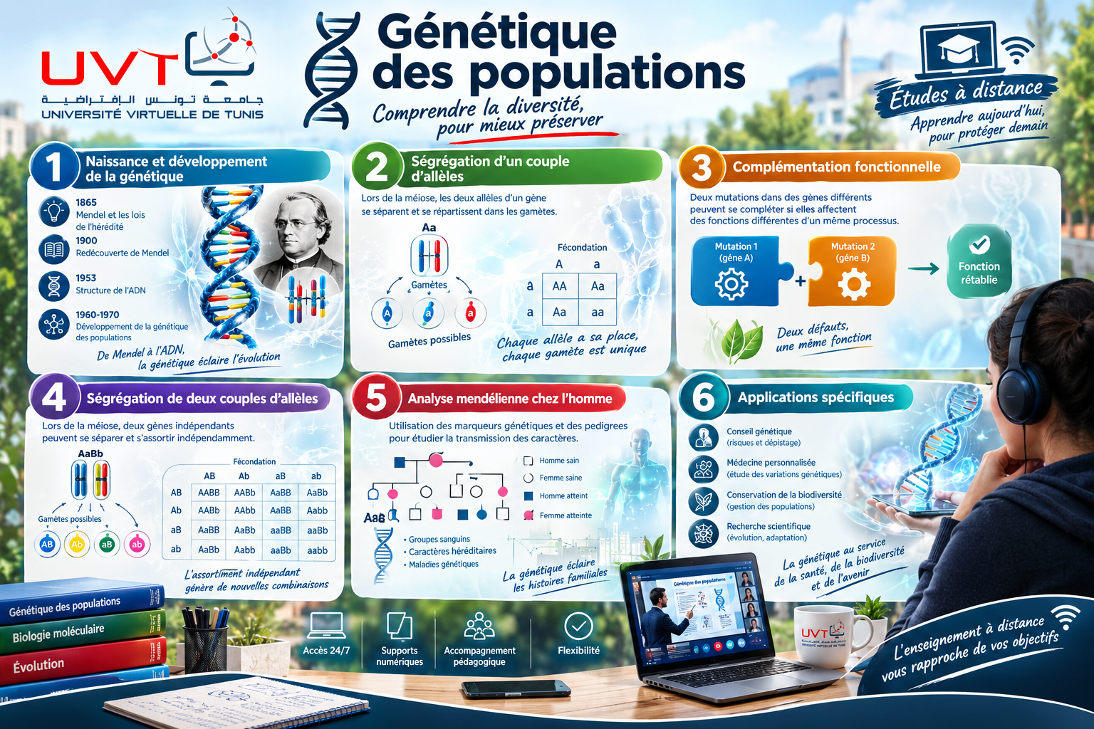 Génétique des populations (Université en ligne)