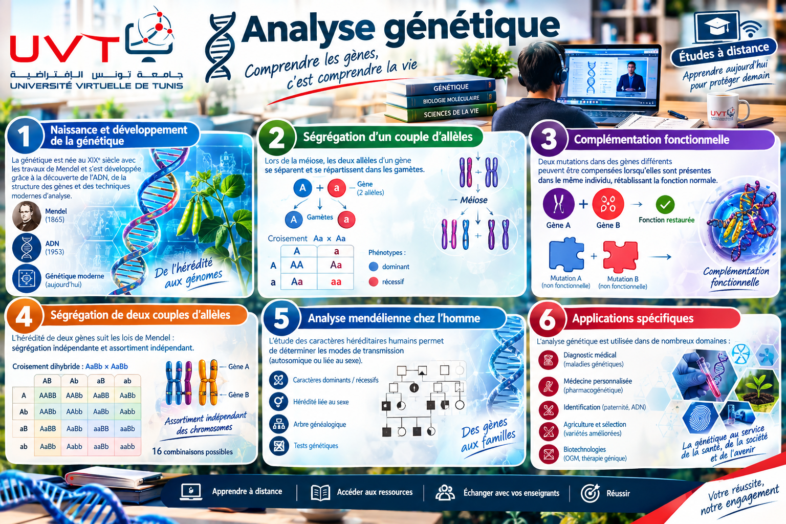 Analyse génétique (Université en ligne)