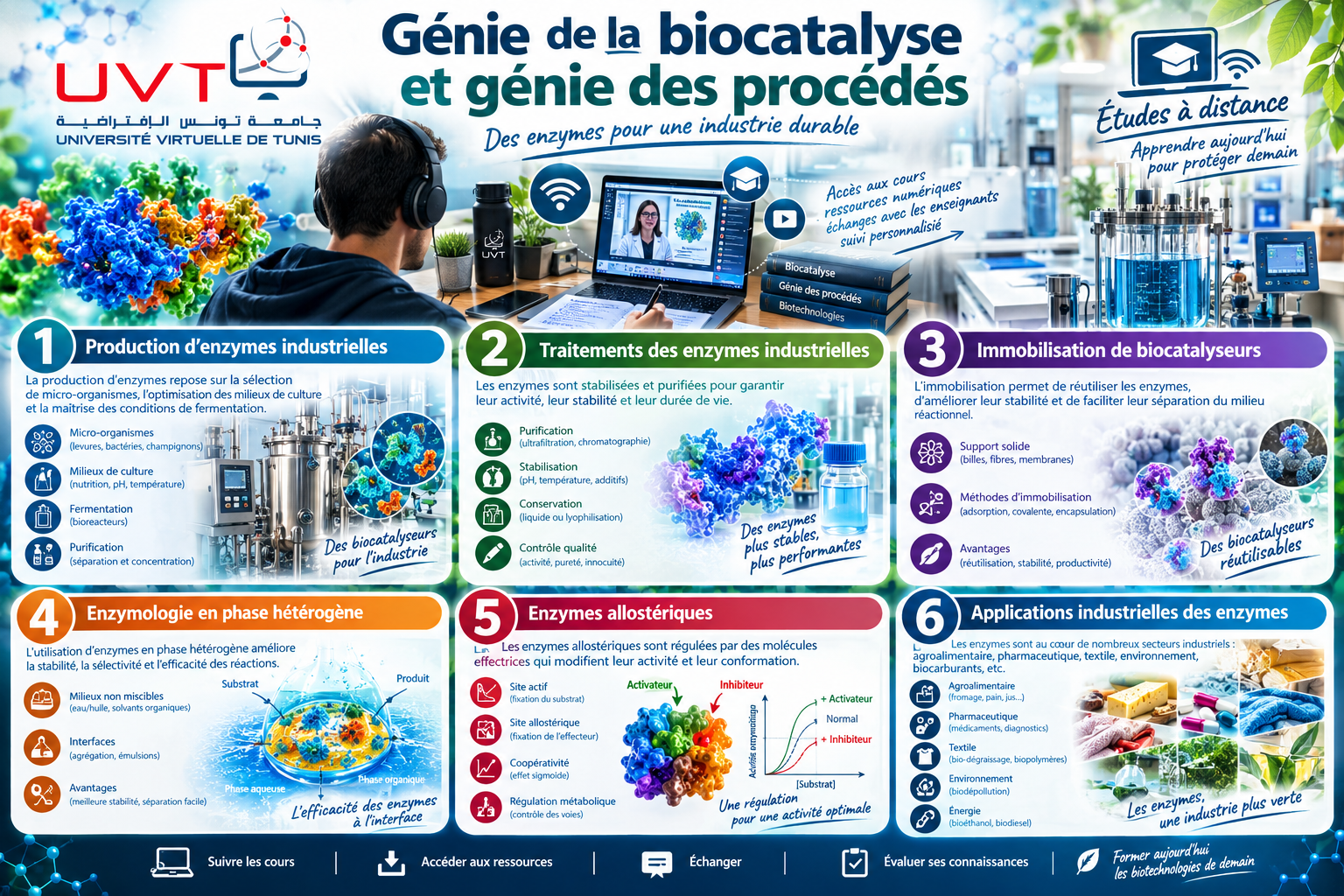 Génie de la biocatalyse et génie des procédés